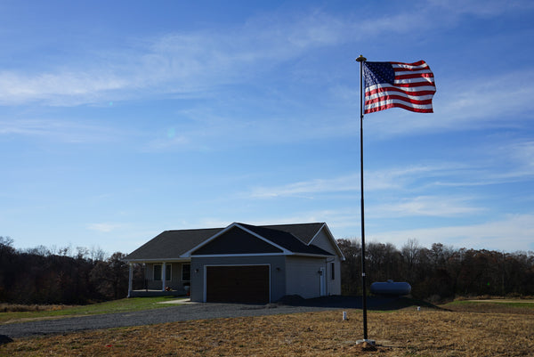 25 bronze deals flagpole